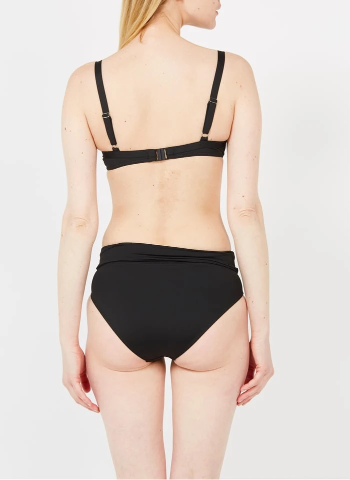 ANDRA - Bikinibroekje Met Hoge Taille | Zwart - Afbeelding 2