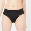 ANDRA - Bikinibroekje Met Hoge Taille | Zwart