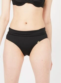 ANDRA - Bikinibroekje Met Hoge Taille | Zwart