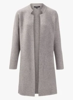 MORGAN Open Vest | Grijs