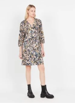 ONE STEP Korte Jurk Met Print | Wit