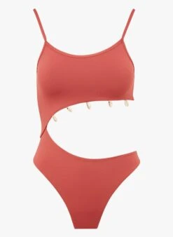 Banana Moon FENTANA TERRASU - Hoog Opgesneden Badpak | Roze