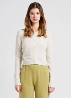 American Vintage RAZPARK - Kort Vest Wolblend | Beige