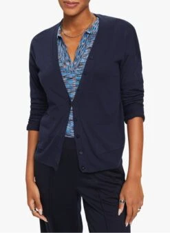 ESPRIT Fijngebreid Vest | Blauw