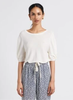 Ikks Vest Van Tricotmix Met V-hals | Wit