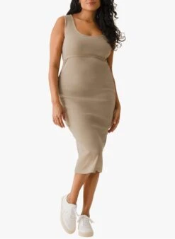 Boob Zwangerschapsjurk Biokatoenblend | Beige