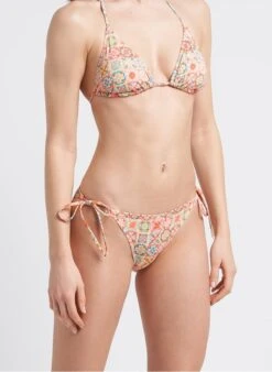 Momoni Gestreept Bikinibroekje | Roze