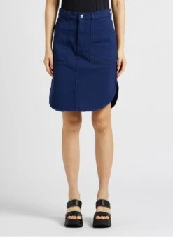 BABY - Korte Rok Van Katoenmix | Blauw