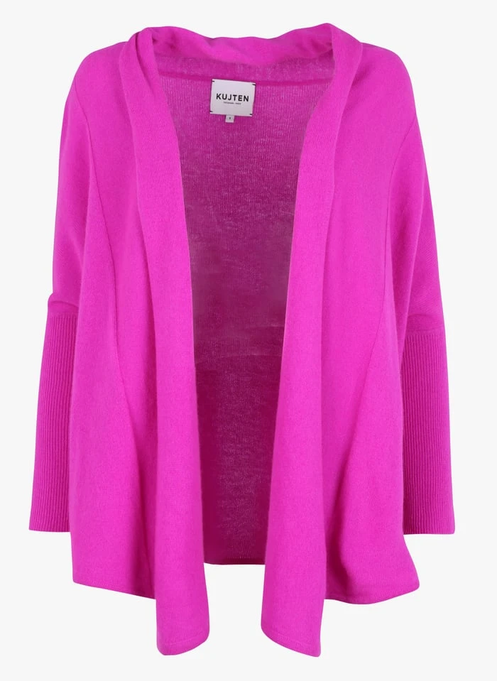 LOUKA - Vest Van Kasjmier | Violet - Afbeelding 3