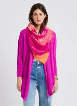 LOUKA - Vest Van Kasjmier | Violet