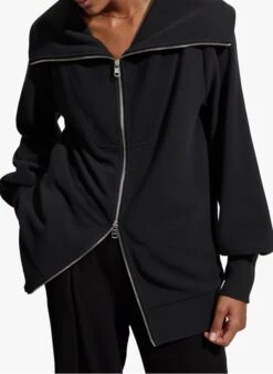 Varley ELLS - Jasje Met Ritskraag | Zwart