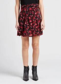 Ikks Korte Rok Met Print | Rood