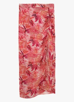 ZAPA JUAN - Lange, Gedrapeerde Rok | Veelkleurig