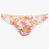 Bikinibroekje Met Bloemenprint | Oranje