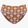 Bikinibroekje Met Hoge Taille En Print | Veelkleurig